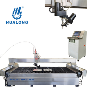 Maquinaria de corte de piedra Hualong Hlrc-4020 CNC cortadora de chorro de agua máquina de piedra máquina de corte de granito de mármol de azulejo con agua