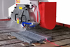 Maquinaria de corte de piedra Hualong a la venta Máquina de corte láser con sierra de puente HLSQ-650 con máquina de hoja horizontal