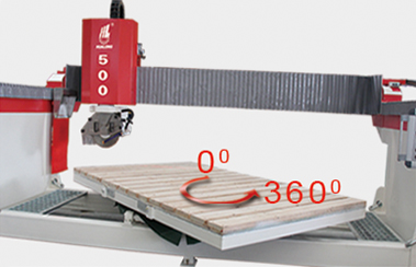 Máquina cortadora de sierra de piedra para tejas de puente CNC de 3 ejes