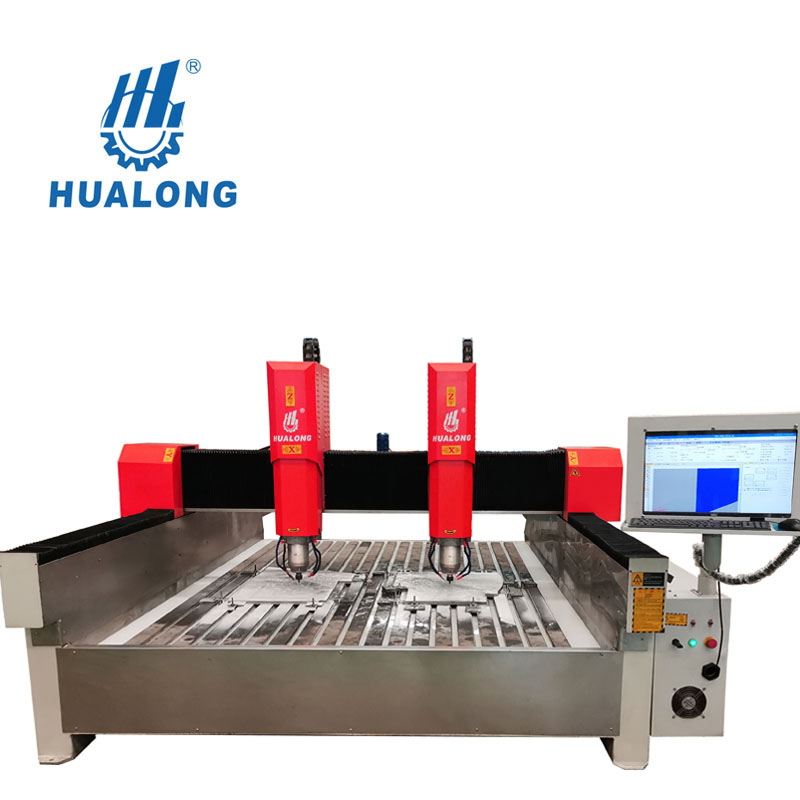 Máquina de enrutador CNC de granito de piedra de grabado de fresado de tallado de maquinaria de piedra Hualong con precio de venta barato HLSD-2030-2